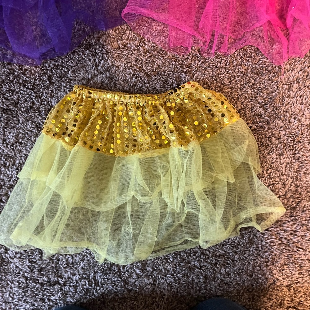 Colorful Sequin Tulle Skirts Set - Picture 4 of 4